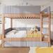 Cama litera Cama litera Gris