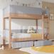 Cama litera Cama litera Gris