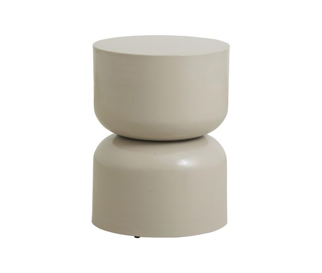 Mesa auxiliar matka 36x36x50 beige