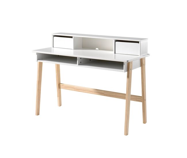 Escritorio kiddy 120x55x90 blanco