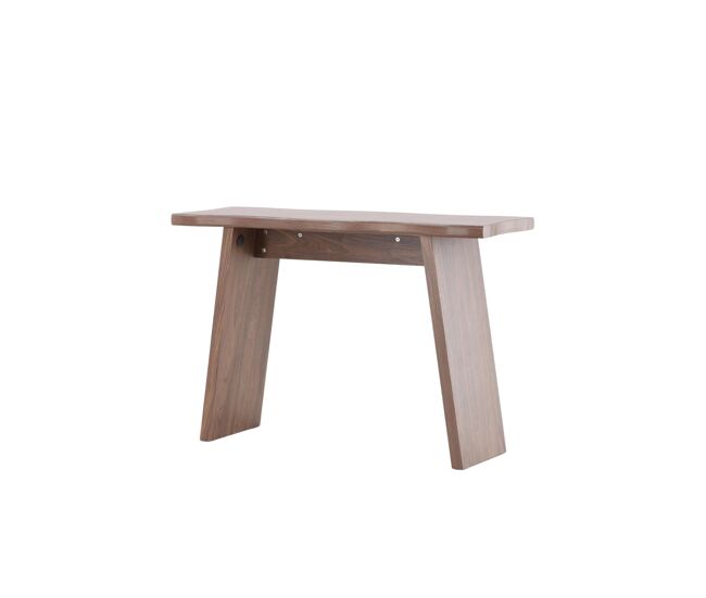 Escritorio kirkenes 40x120x80 marrón