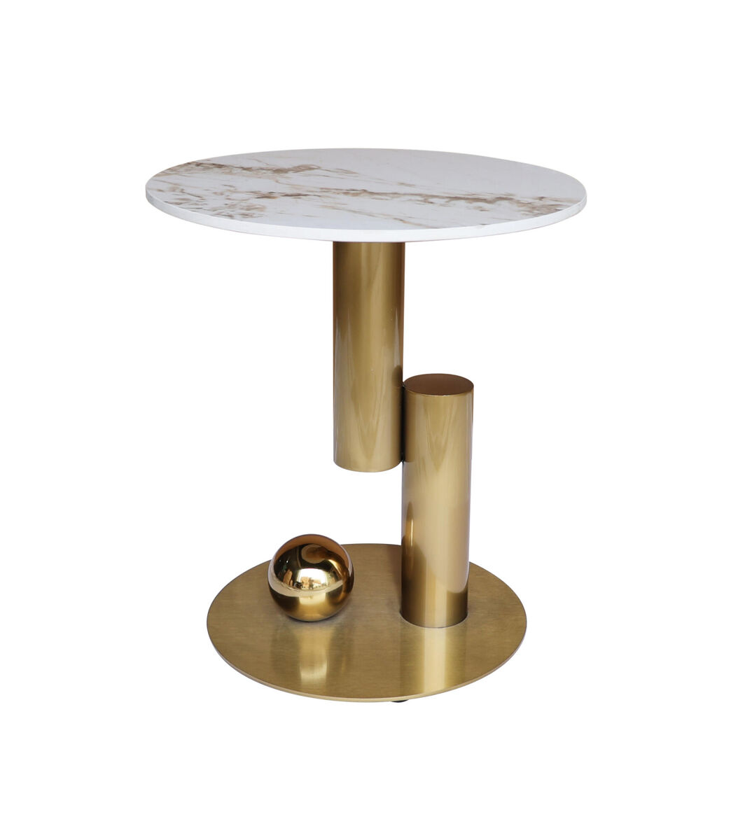 Mesa auxiliar modig 45x45x50 blanco