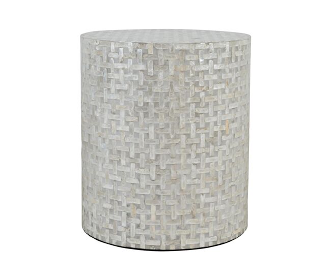 Mesa auxiliar avola 41x41x46 gris