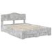 Estructura de cama matrimonial 143x196 Estructura de cama matrimonial 143x196 Gris