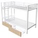 Cama litera 226x95 Cama litera 226x95 Blanco