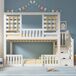 Cama litera Cama litera Blanco