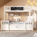 Cama litera 253x145 Cama litera 253x145 Blanco