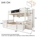 Cama litera 253x145 Cama litera 253x145 Blanco