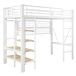 Cama alta para niños 204x95 Cama alta para niños 204x95 Blanco