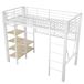 Cama alta para niños 204x95 Cama alta para niños 204x95 Blanco