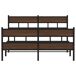 Estructura De Cama Doble Matrimonial 146x196 Estructura De Cama Doble Matrimonial 146x196 Roble