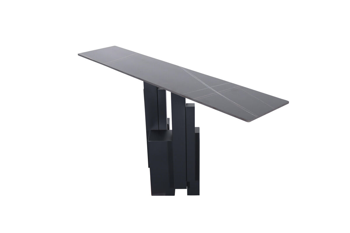 Mesa consola modig 150x30x80 negro
