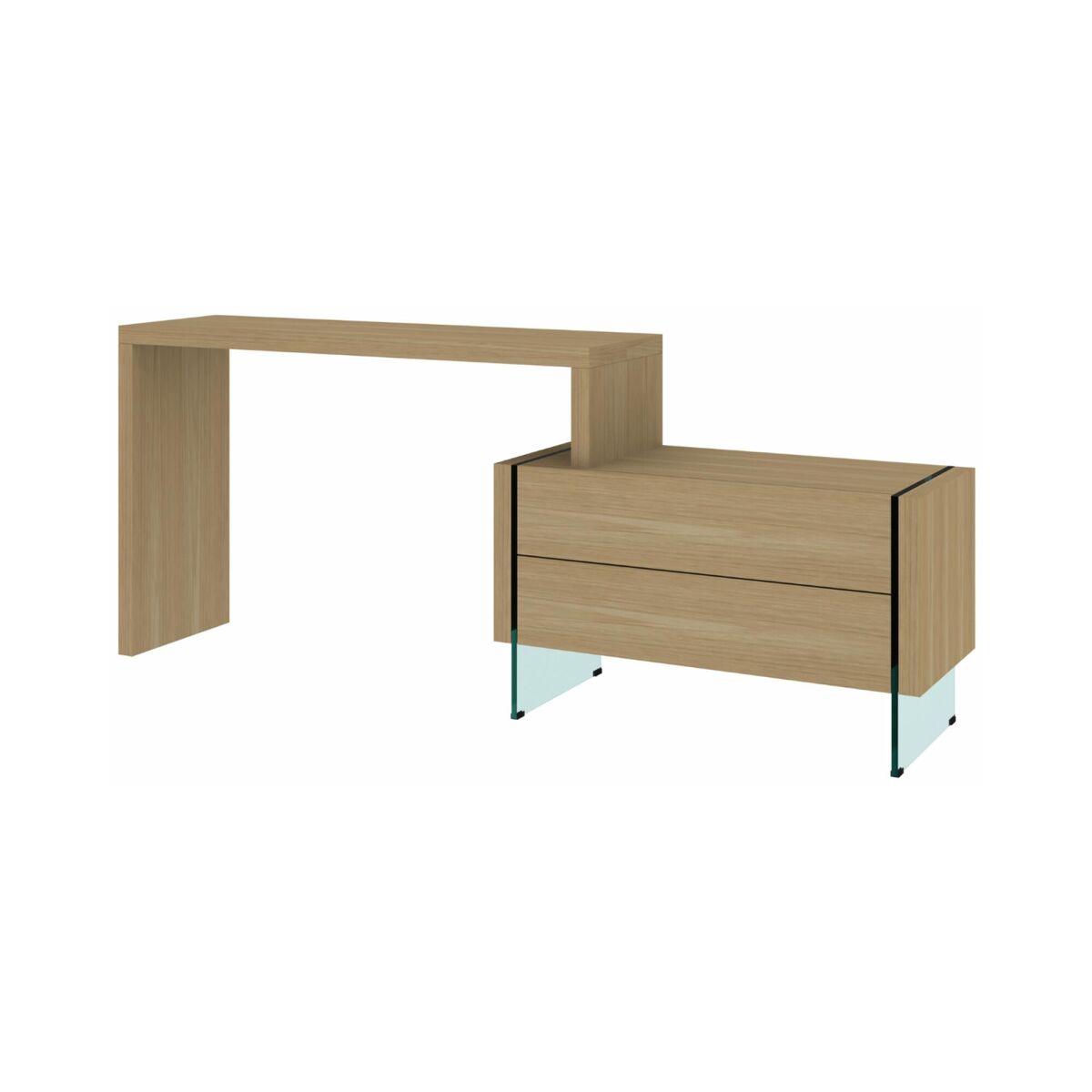 Escritorio soho 120x40x75 beige