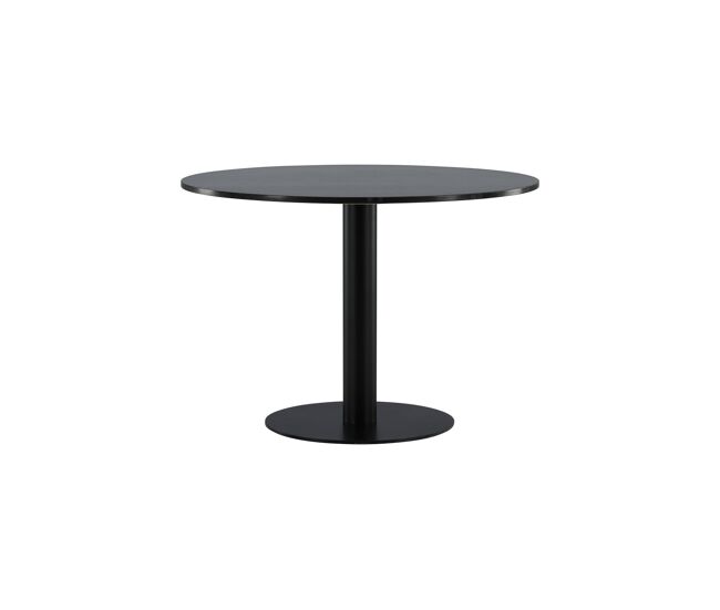 Mesa de comedor estelle 106x106x75 negro