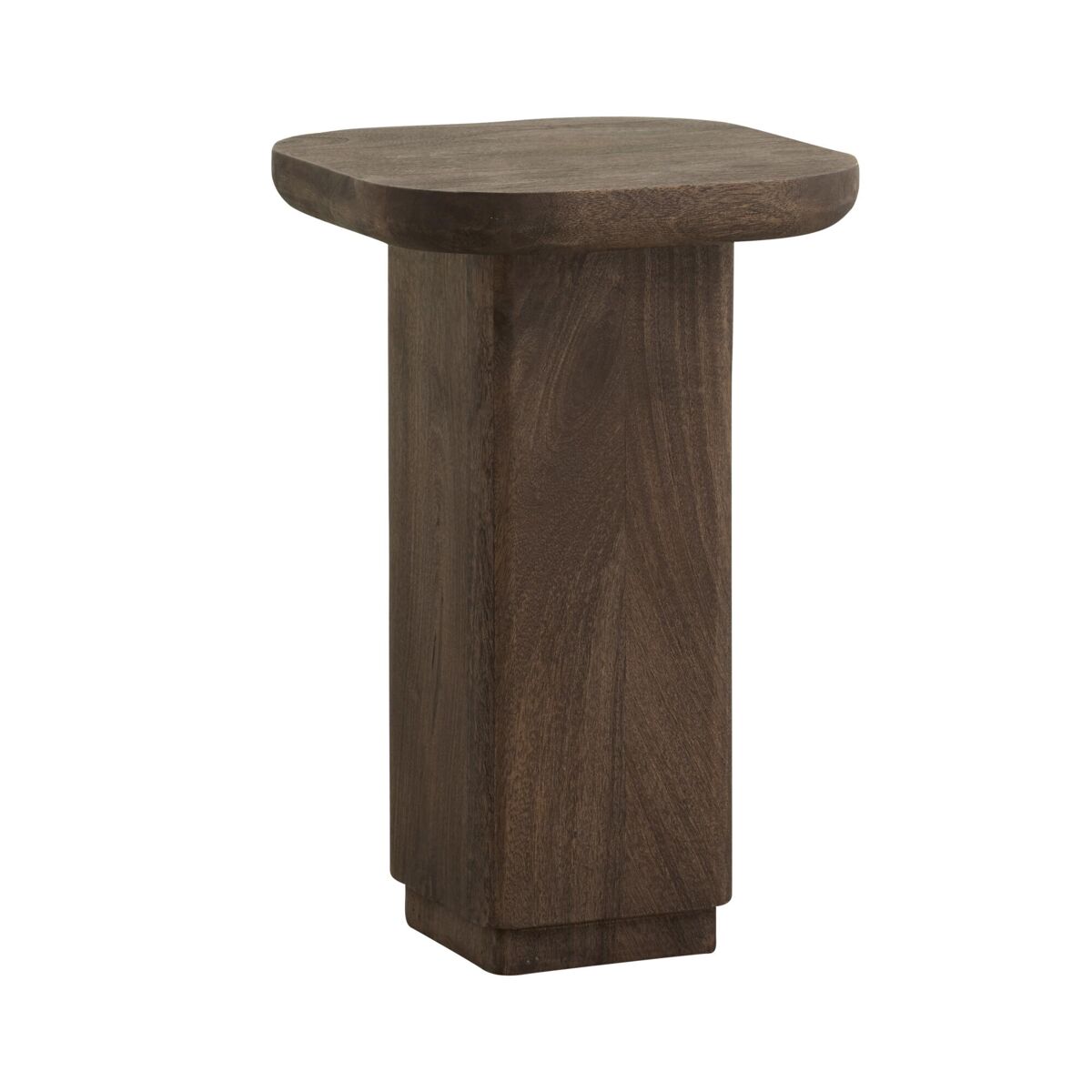 Mesa auxiliar toke 32x32x49 marrón