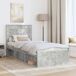 Estructura de cama individual para adultos 93x210 Estructura de cama individual para adultos 93x210 Gris