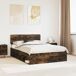 Estructura de cama matrimonial 143x196 Estructura de cama matrimonial 143x196 Gris