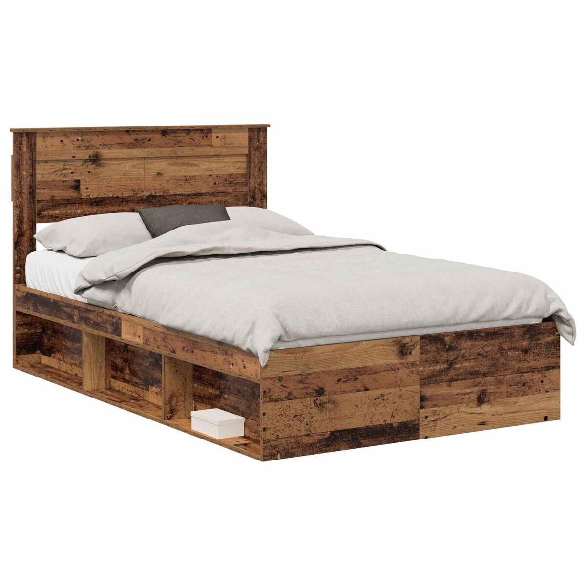 Estructura de cama matrimonial 138x200 Madera