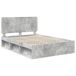 Estructura De Cama Doble Matrimonial 143x206 Estructura De Cama Doble Matrimonial 143x206 Gris