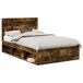 Estructura de cama matrimonial 138x200 Estructura de cama matrimonial 138x200 Gris