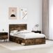 Estructura de cama matrimonial 138x200 Estructura de cama matrimonial 138x200 Gris