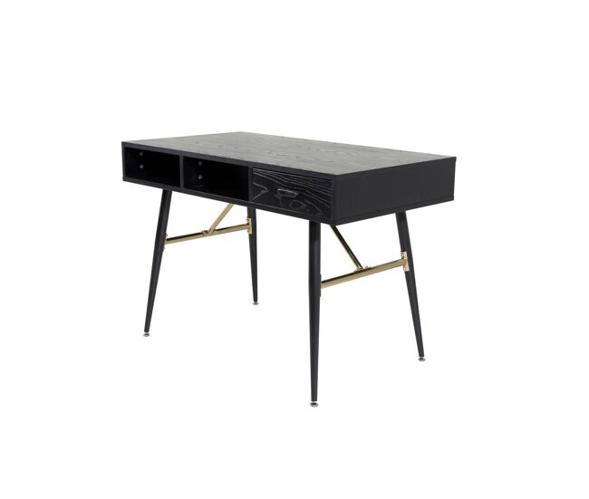 Escritorio gold 60x110x75 negro