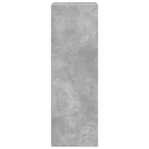 Armário alto - Bufete - Móvel de apoio 50x41x124 cm derivados de madeira cinza cimento pt1259