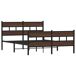 Estructura De Cama Doble Matrimonial 142x196 Estructura De Cama Doble Matrimonial 142x196 Roble
