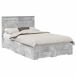 Estructura de cama matrimonial 138x200 Estructura de cama matrimonial 138x200 Gris