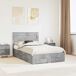 Estructura de cama matrimonial 138x200 Estructura de cama matrimonial 138x200 Gris