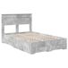 Estructura de cama matrimonial 138x200 Estructura de cama matrimonial 138x200 Gris