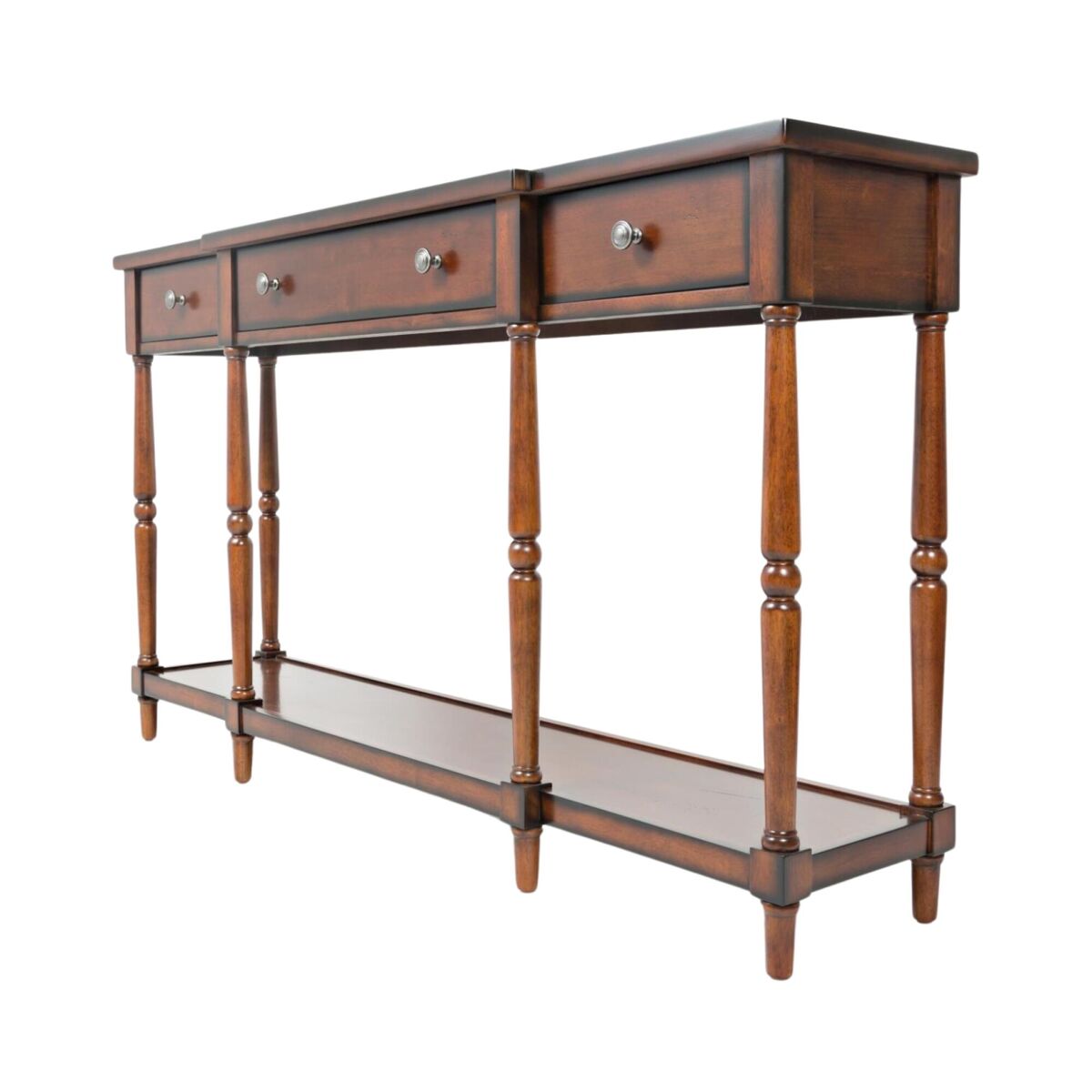 Mesa consola avola 153x36x87 marrón