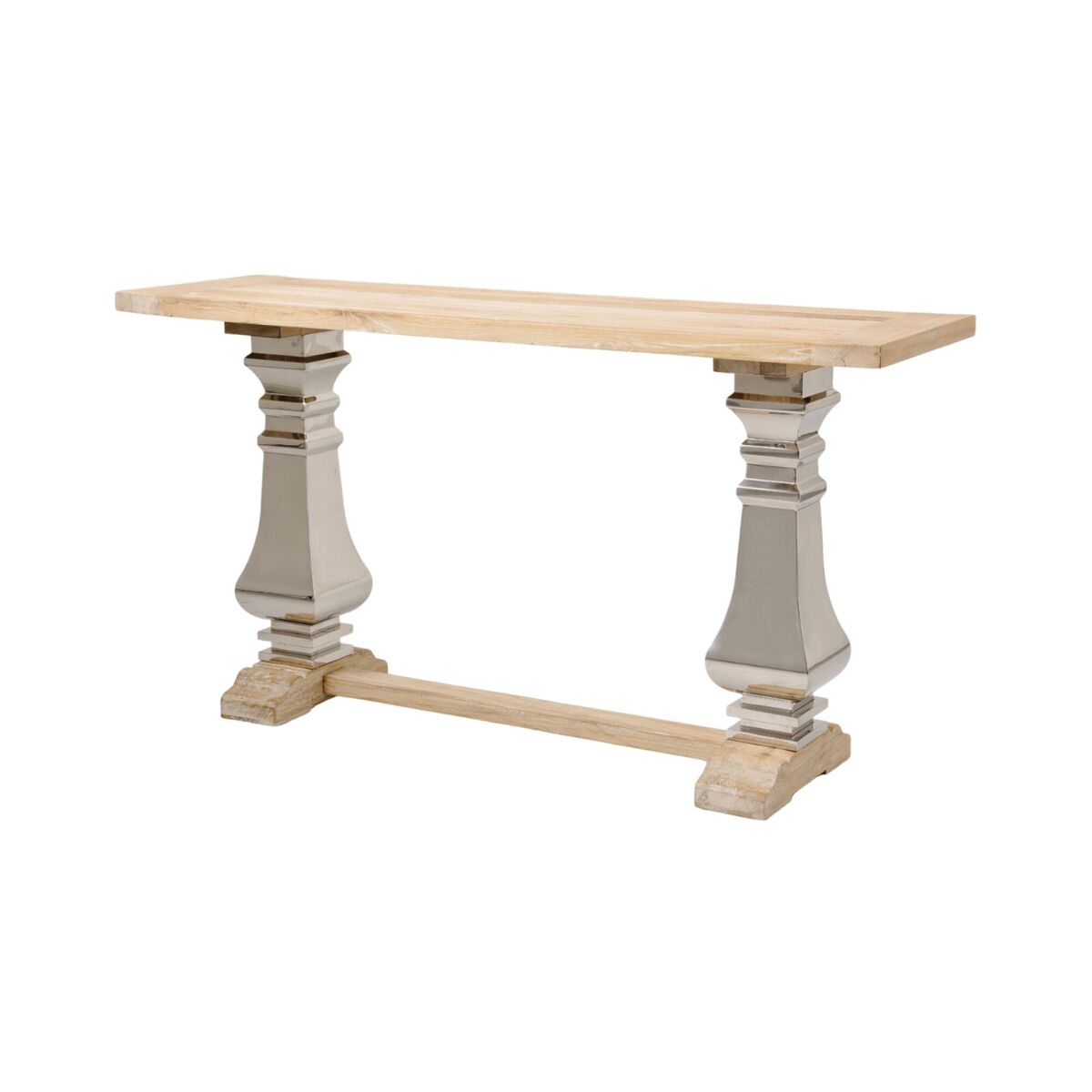 Mesa consola glamour 160x45x85 beige