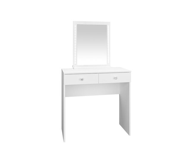 Mesa consola bijou 80x40x140 blanco