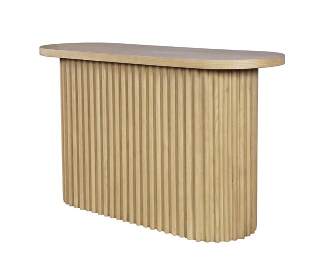 Mesa consola avola 127x47x77 beige