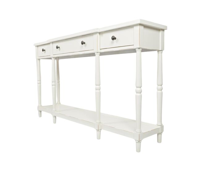 Mesa consola avola 153x36x87 beige