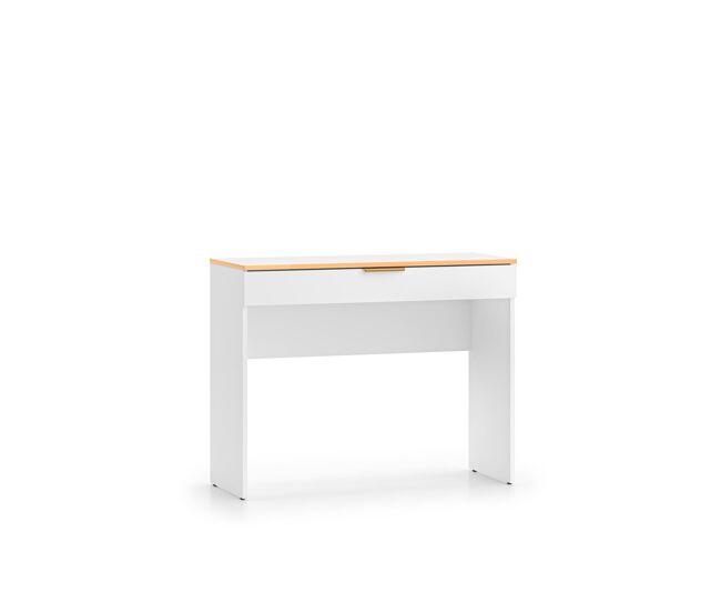Mesa consola viterbo 100x40x79 blanco