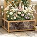 Jardinera con Enrejado Madera de Abeto Outsunny Jardinera con Enrejado Madera de Abeto Outsunny Marrón