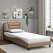 Estructura de cama individual para adultos 85x218 Estructura de cama individual para adultos 85x218 Blanco