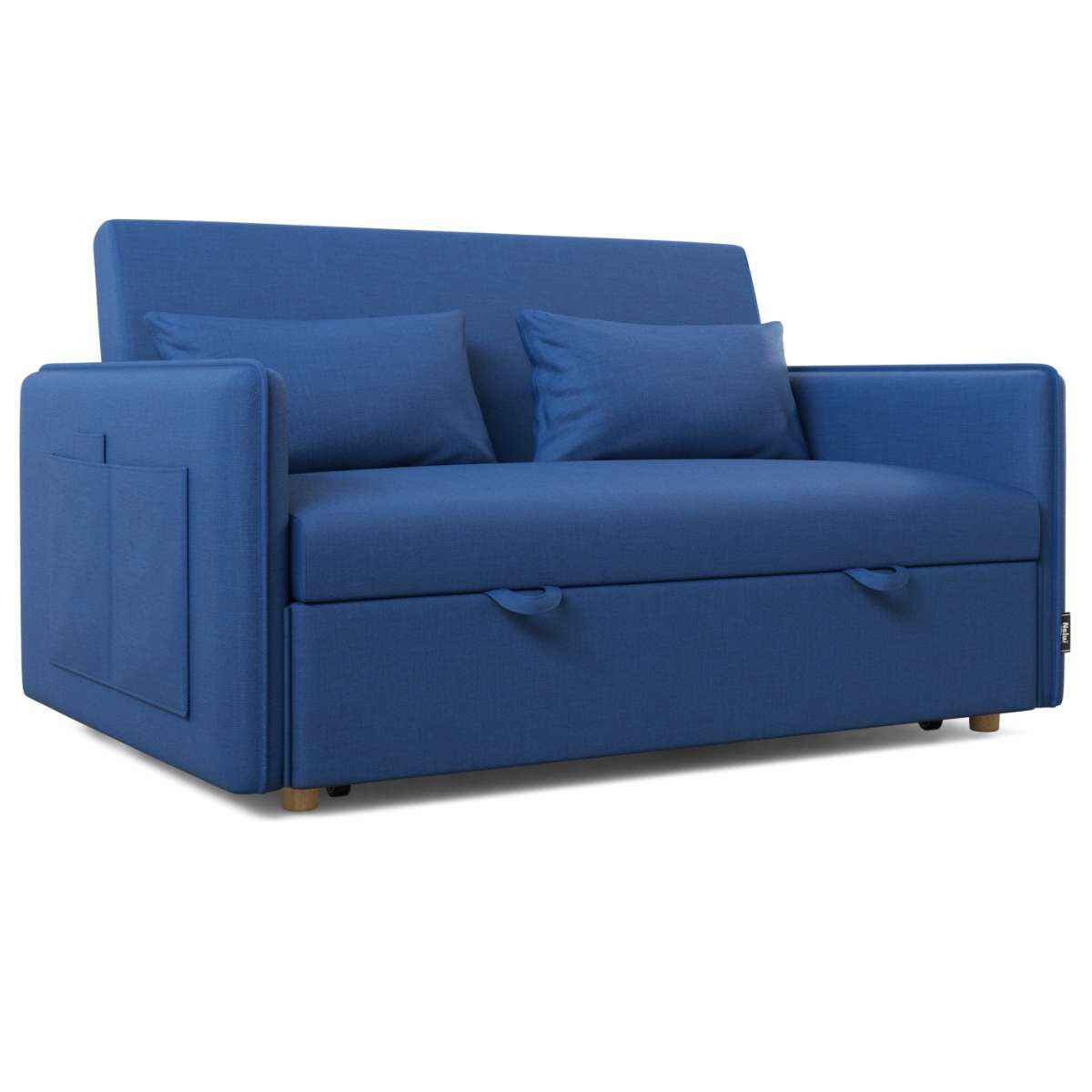 Sofá cama nest 2 nalui azul marino 2 plazas (139x100x80cm)