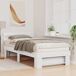 Estructura de cama individual para adultos Estructura de cama individual para adultos Blanco