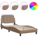 Estructura de cama individual para adultos 105x218 Estructura de cama individual para adultos 105x218 Blanco
