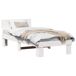 Estructura de cama individual para adultos Estructura de cama individual para adultos Blanco