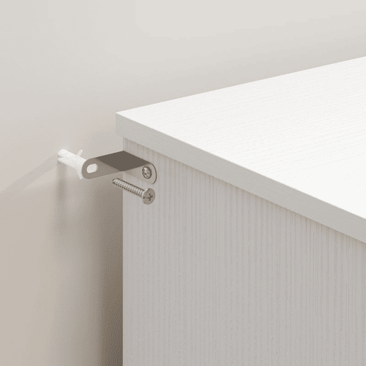 HOMCOM Aparador com 5 Gavetas Aparador de Sala com Prateleiras Ajustáveis Porta com Fecho Suave para Cozinha Entrada Quarto 100x40x80 cm Branco Brilhante