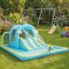Castillo Hinchable Acuático Tela Oxford 420D, Tela Oxford 840D Castillo Hinchable Acuático Tela Oxford 420D, Tela Oxford 840D Azul