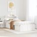 Estructura de cama individual para adultos 81x215 Estructura de cama individual para adultos 81x215 Blanco