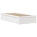 Estructura de cama individual para adultos 81x215 Estructura de cama individual para adultos 81x215 Blanco