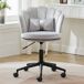 Silla de escritorio de terciopelo Silla de escritorio de terciopelo Gris