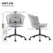 Silla de escritorio de terciopelo Silla de escritorio de terciopelo Gris