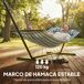 Hamaca Acero, Poliéster Outsunny, deportes y ocio - camping Hamaca Acero, Poliéster Outsunny, deportes y ocio - camping Verde